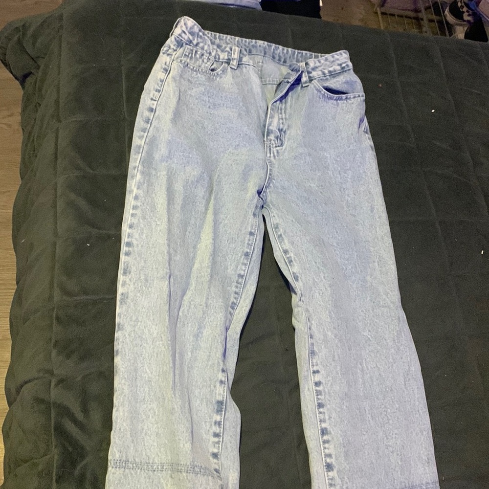 Shein Grey Baggy Jeans - image 1